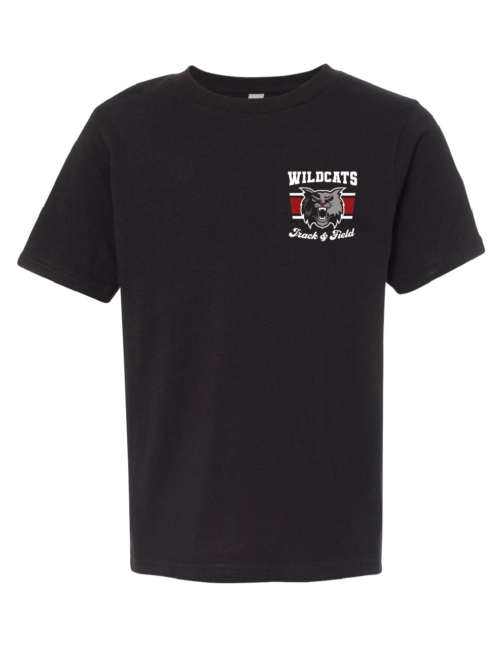 Toppenish Wildcat Track & Field Short Sleeve Cotton Tee