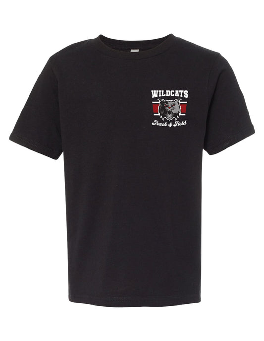Toppenish Wildcat Track & Field Short Sleeve Cotton Tee