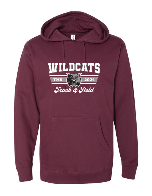 Toppenish Wildcat Track & Field Hoodie