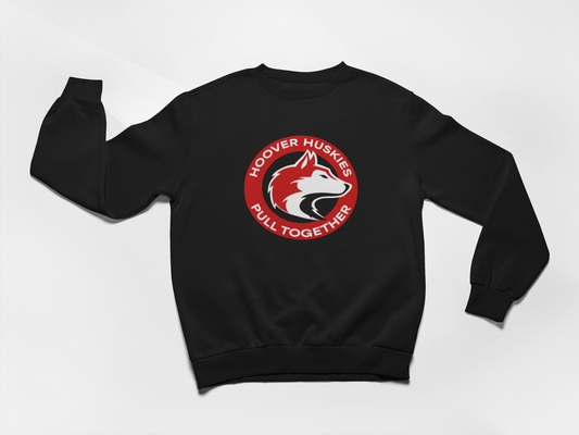 Hoover Elementary Spirit Crewneck with Circle Logo