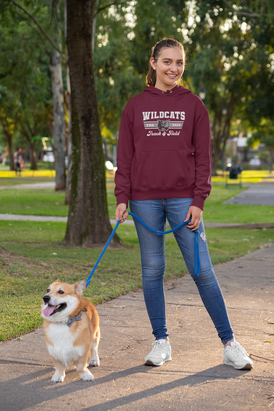 Toppenish Wildcat Track & Field Hoodie